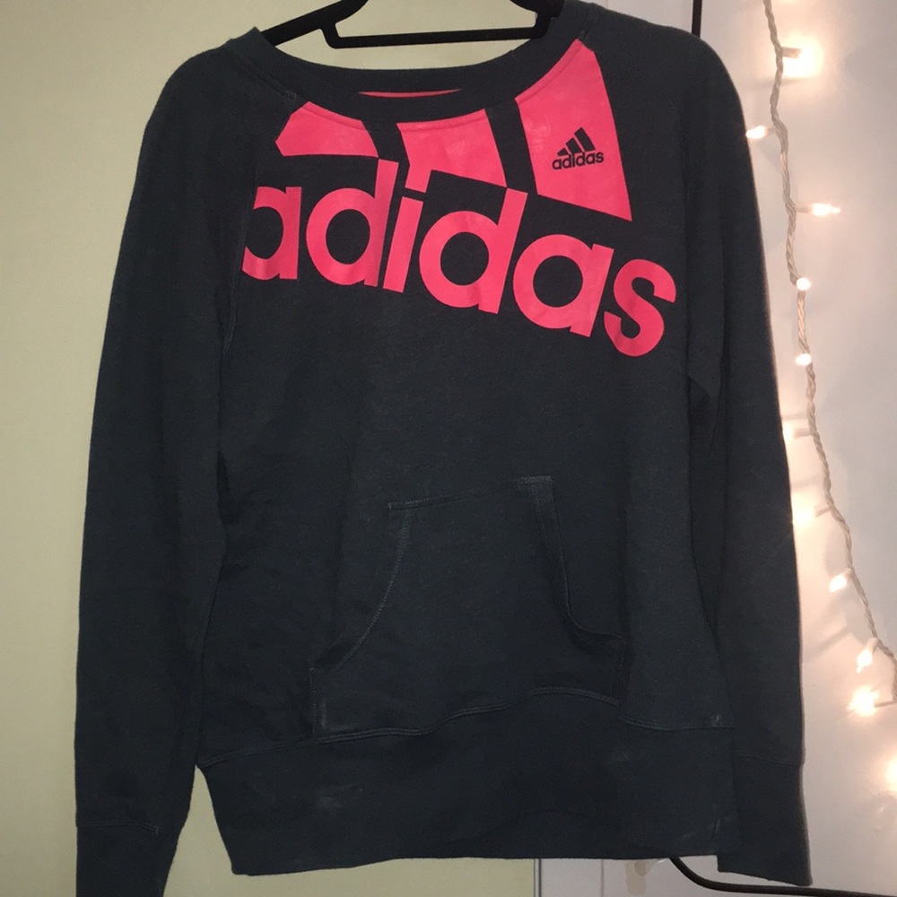 Adidas sweatshirt/crew neck